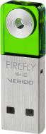 Флеш-память USB Verico Firefly 16 ГБ USB 2.0 green (1UDOV-RGGNG3-NN)