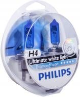 Автолампа галогенна Philips DiamondVision (12342DVS2 ) H4 60/55 Вт 2 шт.(36789828)