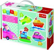 Пазлы Trefl Транспорт 4 в 1 TFL-36057