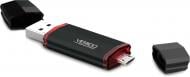 Флеш-память USB Verico Hybrid Mingle 32 ГБ USB 2.0 / microUSB (OTG) black (1UDOV-MJBK33-NN)