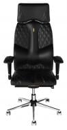 Крісло ергономічне Kulik System BUSINESS з дизайнерським швом 0602 чорний