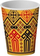 Стакан ПРАЗДНИЧНЫЙ желтый Allegro-Opt 250 мл 10 шт.