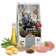 Корм сухой MERA pure Sensitive fresh meat Truthahn & Kartoffel для взрослых собак со свежим мясом индейки и картофелем 1 кг