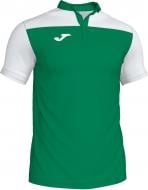 Поло Joma POLO SHIRT HOBBY II GREEN-WHITE S/S 101371.452 р.XS зеленый