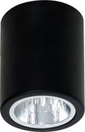 ВІТРИНА! Світильник точковий Luminex Downlight round 60 Вт E27 чорний 7237