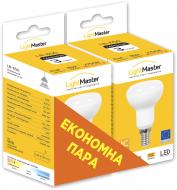 Лампа светодиодная LightMaster LB-650 2 шт./уп. 8 Вт R50 матовая E14 220 В 2700 К