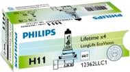 Автолампа розжарювання Philips LongLife EcoVision H11 55 Вт 1 шт.(36194030)