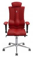 Крісло ергономічне Kulik System Elegance з дизайнерським швом 1002 червоний