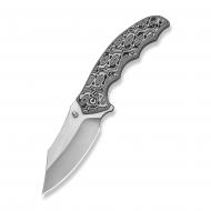 Нож складной Civivi Pentad 8.8 см Nitro-V / Micarta черный/белый C24068-3