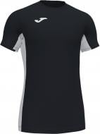 Футболка Joma SUPERLIGA T-SHIRT BLACK-WHITE S/S 101469.102 р.XL черно-белый