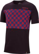 Футболка Nike FCB M NK TEE TRV CREST AQ7463-659 р.L бордовый