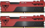 Оперативна пам'ять Patriot SODIMM DDR4 16 GB (2x8GB) 2666 MHz (PVE2416G266C6K) Viper Elite II Red