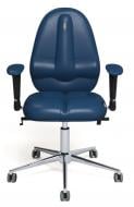 Крісло ергономічне Kulik System Classic без підголівника 1204 синій