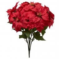 Букет Пуансеттия красная 47 см Девилон