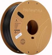 Пластик для 3D-принтера Polymaker PolyTerra PLA Filament 1 кг 1.75 мм древесный уголь черный (70820)