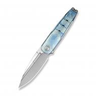 Ніж складаний Weknife Hull (9.9 см) Bohler M390 / Titanium синій WE24046-3
