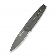 Ніж складаний Weknife Hull (9.9 см) Bohler M390 / Titanium сірий WE24046-2