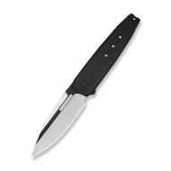 Ніж складаний Weknife Hull (9.9 см) Bohler M390 / Titanium чорний WE24046-1