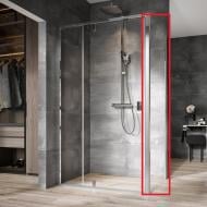 Неподвижная стенка для душа Ravak NPSS-100 алюминий Неподвижная стенка для душа Ravak NPSS-100 алюминий