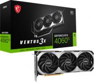 Відеокарта MSI NVIDIA GeForce RTX 4060 Ti Ventus 3X OC 8GB GDDR6 128bit (GeForce RTX 4060 Ti VENTUS 3X 8G OC)