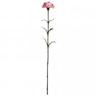 Квітка штучна Гвоздика 53 см рожева Девілон