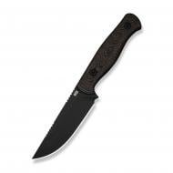 Ніж Weknife Notchline, (8.7 см) CPM S35VN /Carbon Fiber мідний з чохлом WE25047-2