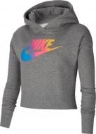 Джемпер Nike G NSW FF CROP CJ6937-091 серый