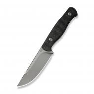 Ніж Weknife Notchline, (8.7 см) CPM S35VN /Carbon Fiber чорний з чохлом WE25047-1