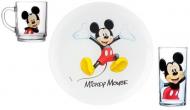 Набір дитячого посуду Disney Mickey Colors 3 предмети L2124 Disney Luminarc