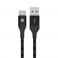 Кабель Promate UniLink-CAM USB - USB Type-C 1,2 м чорний (unilink-cam.black) Кабель Promate UniLink-CAM USB - USB Type-C 1,2 м чорний (unilink-cam.black)