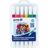 Набір маркерів акрилових KITE Creative 12 шт. K-1156