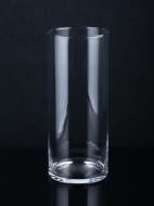 Ваза скляна Wrzesniak Glassworks цилиндр 12,5х30 см 30 см прозора