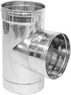 Тройник моно 1 мм нерж Ф110 мм 90° Versia-Lux Тройник моно 1 мм нерж Ф110 мм 90° Versia-Lux