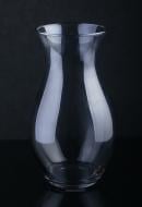 Ваза стеклянная Ластер 17х30 см 30 см прозрачная