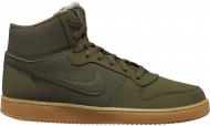 Кроссовки мужские зимние Nike EBERNON MID SE AQ8125-301 р.44 зеленые