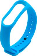 Ремешок для фитнес-браслета Xiaomi MI BAND 3/4 light blue 537014