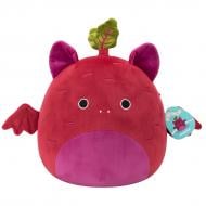 М'яка іграшка SQUISHMALLOWS Кажанчик-бурячок Ромулус 30 см червоний SQCR07966