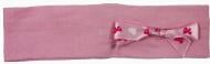 Повязка Danaya с бантиком розовый B19-130/9