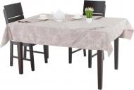 Комплект столовый Версаль 6 салфеток 45х45 см и скатерть 140x180 см кофейный La Nuit