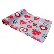 Раннер новогодний водостойкий Winter Love (2800004658546) 100x35 см серый SoundSleep