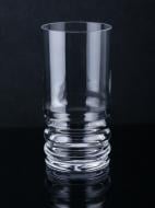 Ваза скляна Wrzesniak Glassworks 10х20 см 20 см прозора