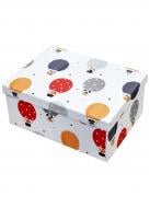 Коробка подарочная прямоугольная воздушный шар 25х18х10 см