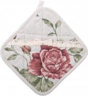 Прихватка large pink Rose 20x20 см бежевий Прованс