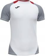 Футболка Joma ESSENTIAL II T-SHIRT WHITE-DARK NAVY S/S 101508.203 р.S белый