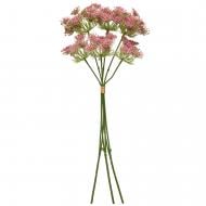 Рослина штучна Фенхель 45 см 6 квіток червоний Девілон