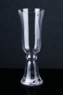 Ваза скляна Wrzesniak Glassworks 12,5х36 см 36 см прозора