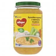 Бульйон курячий Milupa з овочами та рисом 200 г