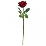 Квітка штучна Троянда 44 см червона Девілон