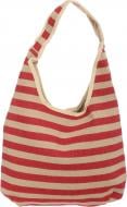Сумка пляжна Stripes червона Сумка пляжна Stripes червона