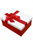 Коробка подарочная прямоугольная с бантом 35х27х15 см